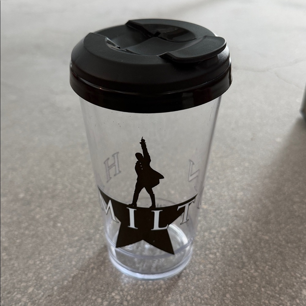 Hamilton The Musical New York City Broadway Tumbler with Lid